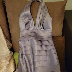 BCBG MAXAZARIA Purple Bandage dress